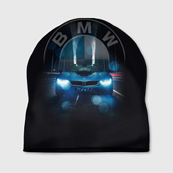 Шапка BMW на мосту