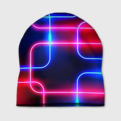 Шапка Цветные светящиеся неоны