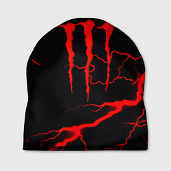 Шапка Monster energy storm red
