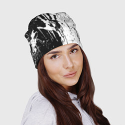 Шапка Антиматерия подтеки, цвет: 3D-принт — фото 2