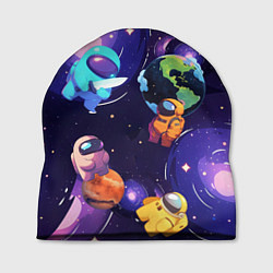 Шапка Among Us космос