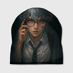 Шапка Стильный мужчина в очках