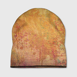 Шапка Абстракция - red and yellow spots, цвет: 3D-принт