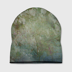 Шапка Абстракция - old light spots on green board