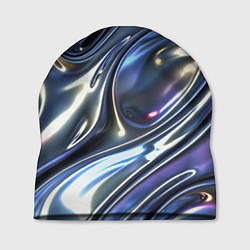 Шапка Серебро жидкий металл, цвет: 3D-принт