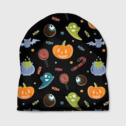 Шапка Halloween black