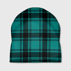 Шапка Checkered dark blue