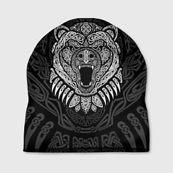 Шапка Медведь в кельтских узорах, цвет: 3D-принт