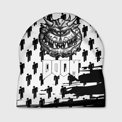 Шапка Doom паттерн пипл краски