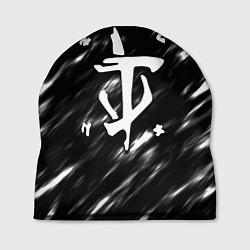 Шапка Doom штрихи красок