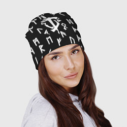 Шапка Doom магические символы, цвет: 3D-принт — фото 2
