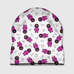 Шапка Персонажи корейского сериала игра в кальмара, цвет: 3D-принт