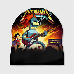 Шапка Bender is a hard rock guitarist - Futurama