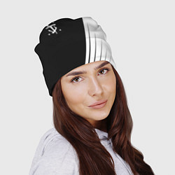 Шапка Doom white geometry, цвет: 3D-принт — фото 2