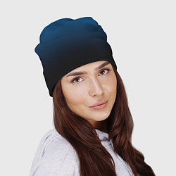 Шапка Blue gradient, цвет: 3D-принт — фото 2