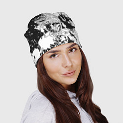 Шапка Liverpool краски текстура, цвет: 3D-принт — фото 2