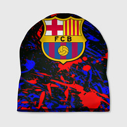 Шапка Барселона абстрактные краски, цвет: 3D-принт