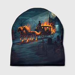 Шапка Призраки в горящей конной повозке