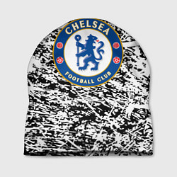 Шапка Челси штрихи красок, цвет: 3D-принт