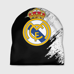 Шапка Real Madrid текстура штрихи, цвет: 3D-принт