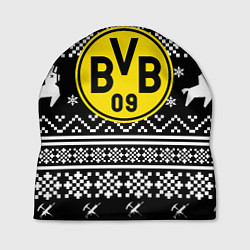 Шапка Borussia x fortnite pattern, цвет: 3D-принт
