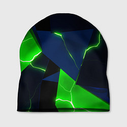 Шапка Neon tile green, цвет: 3D-принт