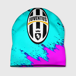Шапка Juventus неоновые краски