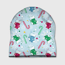 Шапка Новогодний паттерн