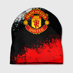 Шапка Манчестер Юнайтед краски всплеск