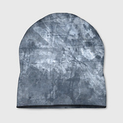 Шапка Абстракция - gray-blue