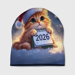 Шапка Кот который ждет новый год