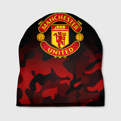 Шапка Манчестер Юнайтед камуфляж текстура