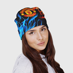 Шапка Манчестер Юнайтед огонь битва, цвет: 3D-принт — фото 2
