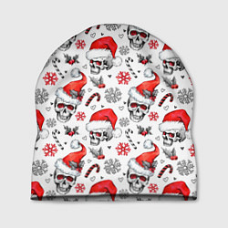 Шапка Новогодние черепа