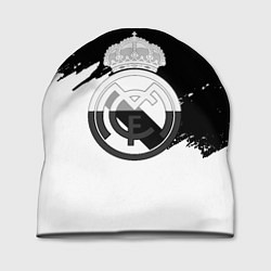 Шапка Реал Мадрид краски белые штрихи