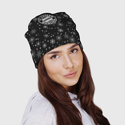 Шапка Бавария Мюнхен зима снежинки, цвет: 3D-принт — фото 2