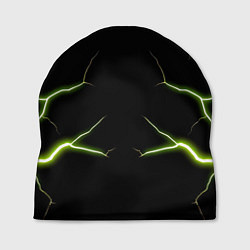 Шапка Color green black