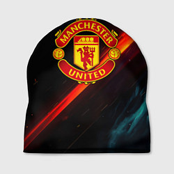 Шапка Манчестер Юнайтед абстракция