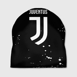 Шапка Ювентус белые брызги красок