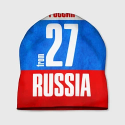 Шапка Russia: from 27, цвет: 3D-принт