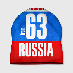 Шапка Russia: from 63, цвет: 3D-принт