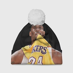 Шапка с помпоном Kobe Bryant, цвет: 3D-белый