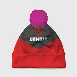 Шапка c помпоном Gambit Gaming Uniform
