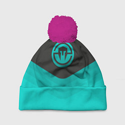 Шапка с помпоном Immortals Uniform, цвет: 3D-малиновый