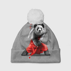Шапка c помпоном Master Panda