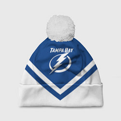 Шапка с помпоном NHL: Tampa Bay Lightning, цвет: 3D-белый