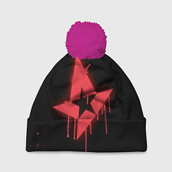 Шапка c помпоном Astralis: Black collection