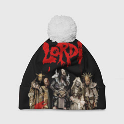 Шапка с помпоном LORDI, цвет: 3D-белый