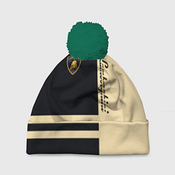 Шапка с помпоном Lamborghini Sport, цвет: 3D-зеленый