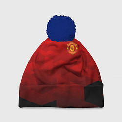 Шапка c помпоном FC Man UTD: Red Poly